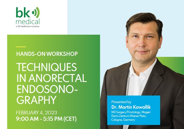 Hands-on-workshop anorectal 3D EUS